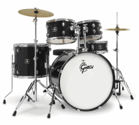 Gretsch Renegade Drum Set with Hardware & Cymbals<br><br>Black Mist