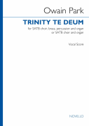 Trinity Te Deum (Vocal Score) for SATB, Brass, Percussion, and Organ