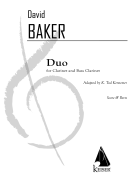 Duo for Clarinet and Bass Clarinet<br><br>Score and Parts