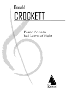 Piano Sonata Red Leaves of Night