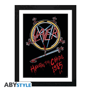 Slayer &ndash; Haunting the Chapel Framed Print 12&Prime; x 16&Prime;