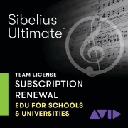 Sibelius ¦ Ultimate Team 1-Year Subscription Renewal, Education
