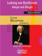 Adagio and Allegro for String Orchestra, Grade 3.5<br><br>Score and Parts