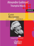 Triumphal March (Marche Triomphale, Op. 34) for Double String Orchestra, Grade 5<br><br>Score and Parts