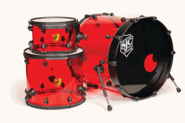 Josh Dun Torch 3-Piece Kit Red Acrylic Shells &ndash; 8&Prime; x 12&Prime;, 14&Prime; x 16&Prime;, 18&Prime; x 22&Prime;