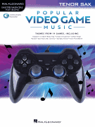 Popular Video Game Music Tenor Sax Play-Along Book with Online Audio