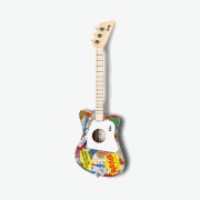 Beatles + Loog Mini Guitar Acoustic American Tour 1964