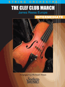 Clef Club March for String Orchestra<br><br>Score and Parts