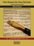 Five Dances for Five Clarinets and Band Score &brvbar; Sheet Music and Books