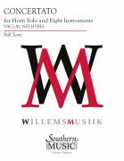 Concertato for Horn and Eight Instruments Full Score