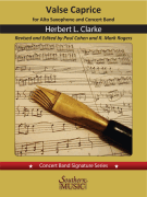 Valse Caprice Alto Saxophone and Concert Band<br><br>Score and Parts