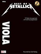 Best of Metallica for Viola 12 Solo Arrangements with Audio Accompaniment