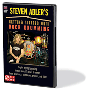 Steven Adler's Getting Started with Rock Drumming Taught by the Legendary Former Guns N' Roses Drummer!