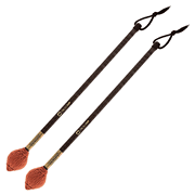 Gong Mallets M10 Red-Brown Pair