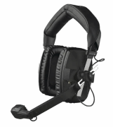 DT 109 Headset with Dynamic Microphone for Broadcast and Intercom (Closed, 50 Ohm)