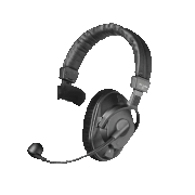 DT 280 Single-Ear Headset with Dynamic Microphone for Broadcast and Intercom (Closed)