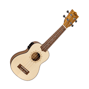 Spruce & Zebrawood Electro-Acoustic Soprano Ukulele Designer Series – Model DUS320 CEQ