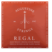 Regal/Red – Medium Tension Nylon Guitar Strings 1 Set of All 6 Strings