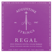 Regal/Blue – High Tension Nylon Guitar Strings 1 Set of All 6 Strings