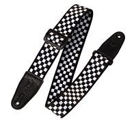 Cover for Polyester Guitar Strap – Checkerboard : Levys Straps by Hal Leonard