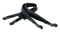 Cover for Garment Leather Accordion Strap – Black (Set of 2) : Levys Straps by Hal Leonard
