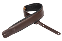 Cover for Geniune Leather Guitar Strap – Dark Brown : Levys Straps by Hal Leonard