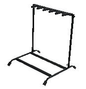 Rok-it Collapsible, Folding Guitar Rack Designed To Hold 5x Electric Or Acoustic Guitar