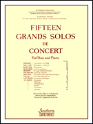 15 Grands Solos de Concert Oboe Solo/ Piano Set