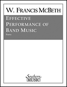 Effective Performance of Band Music Full Score