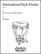 International Style Etudes, Vol. 1 Percussion Music/ Timpani Method/ studies