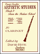Artistic Studies, Book 3 (Italian School) Clarinet