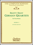 88 German Quartets Horn Quartet - Horn 1