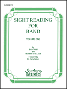Sight Reading for Band, Book 1 Clarinet 1