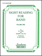 Sight Reading for Band, Book 1 Alto Saxophone