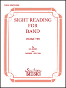 Sight Reading for Band, Book 2 Bb Tenor Saxophone