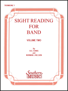 Sight Reading for Band, Book 2 Trombone 1