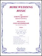 More Wedding Music Viola Part (from string quartet)