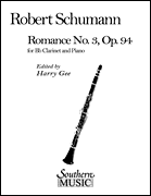 Romance No. 3 Clarinet