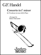 Concerto in F Minor Trombone