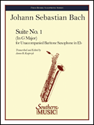 Suite No. 1 Baritone Sax
