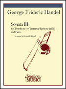 Sonata No. 3 Trombone, Baritone or Trumpet and Piano