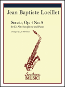 Sonata Op. 4 No. 9 Alto Sax