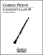 Canzonetta, Op. 19 Clarinet