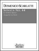 Sonata No. 44 Saxophone Quartet