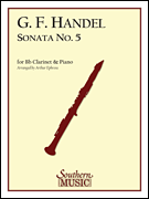 Sonata No. 5 Clarinet