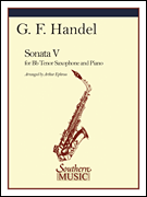 Sonata No. 5 in E Flat Tenor Sax