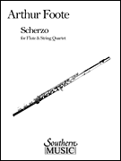 Scherzo for Flute & String Quartet Woodwind/ String Ensemble with Score