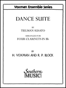 Dance Suite Clarinet Quartet