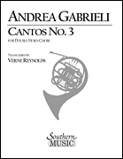 Cantos No. 3 (Archive) Horn Choir