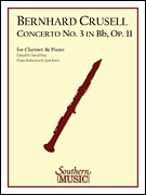 Concerto No. 3 in B Flat, Op. 11 Clarinet